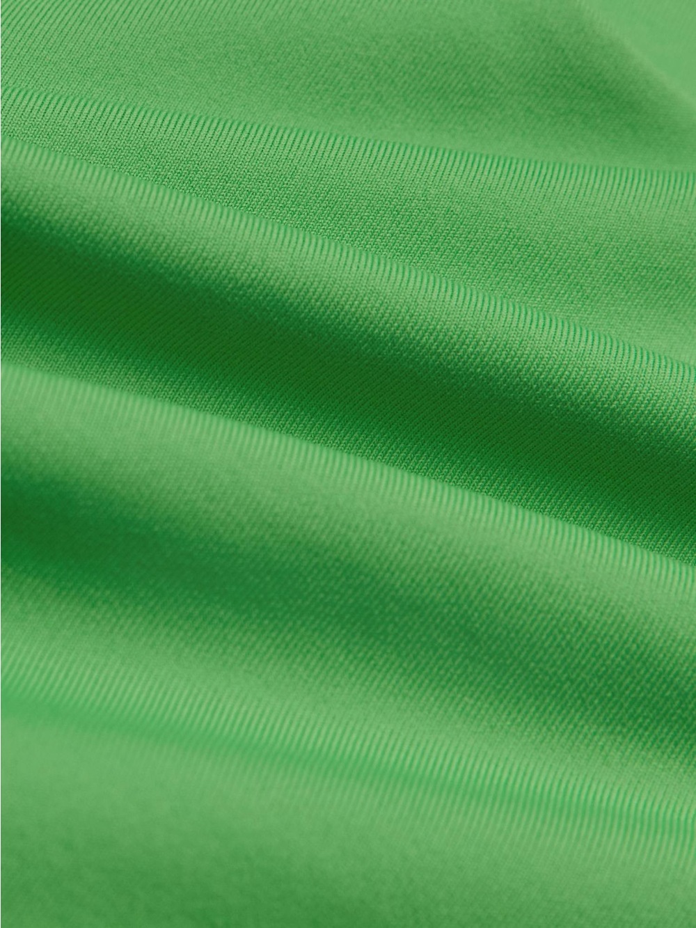 Aritzia Babaton Contour Crew Ribcage T-Shirt - Gloss Green Crop Top - Picture 3 of 10